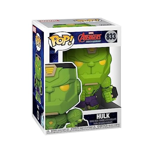 Funko Pop! Marvel Mech-Hulk Comics Vinyl - Marvel Comics - Cómics Marvel - Figura de Vinilo Coleccionable - Idea de Regalo- Mercancia Oficial - Juguetes para Niños y Adultos - Comic Books Fans