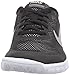 Nike Big Kids Flex Experience 4 GS Running Shoe, Black/Metallic Dark Grey, 6