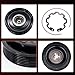 HiSport Air Conditioner AC Compressor Clutch Kit Replacement for Jeep Compass 2009-2017, Patriot 2009-2017, Compatible with Dodge Caliber 2010-2012, Caliber 2009 1.8L 2.4L