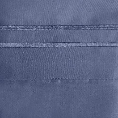 Mejoroom Luxury Pillowcase Set Brushed Microfiber 1800 Bedding - Wrinkle, Fade, Stain Resistant - Hypoallergenic (2 Pillowcases Standard, Teal) (2 Pillowcases Standard, Navy) #TOP2