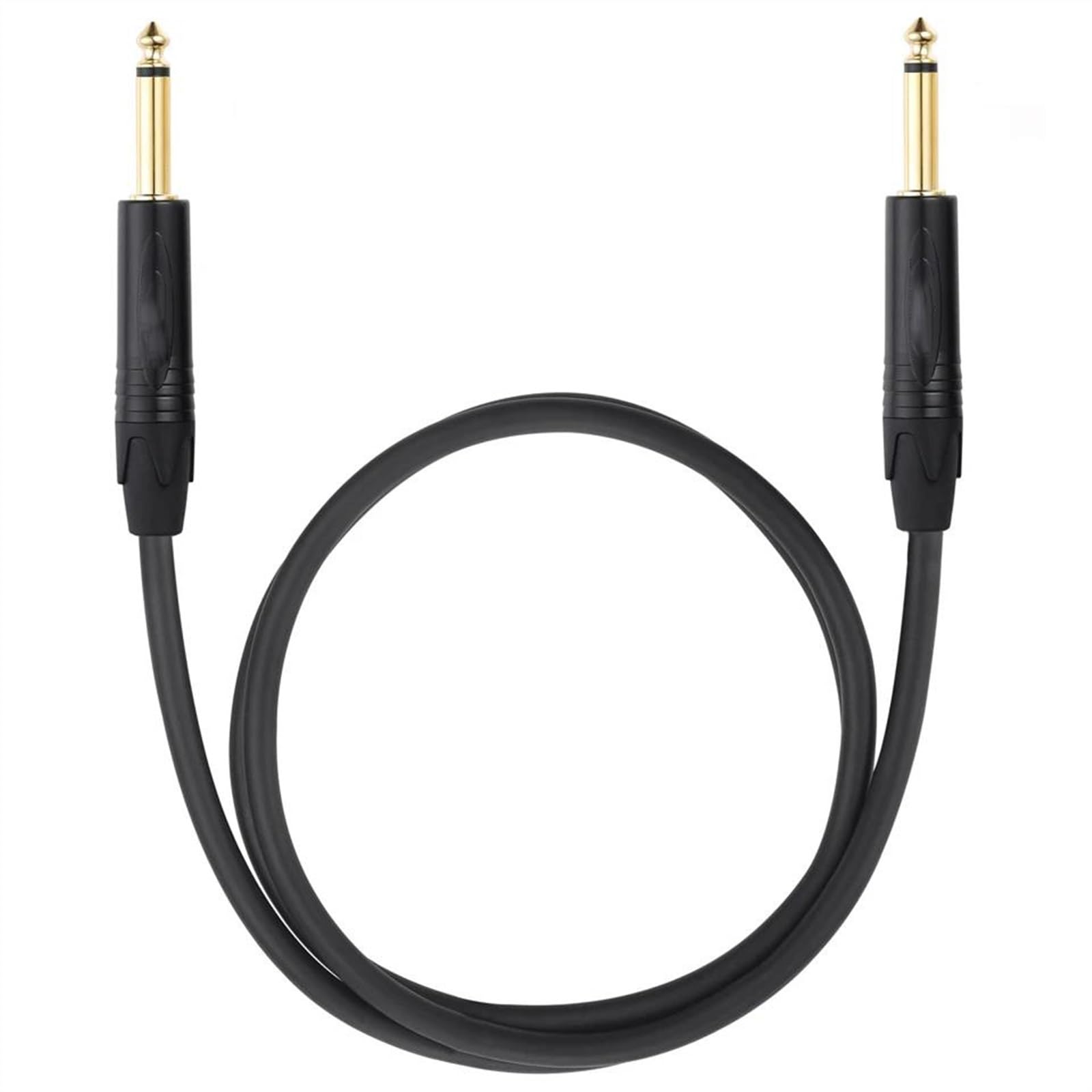 Cavo Audio Er Chitarra Cavi audio colorati per strumenti da chitarra con jack da 6,5 ​​mm a jack da 6,5 ​​mm, confezione da 5 (Size : 300cm)