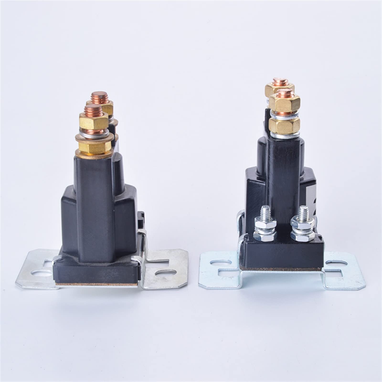 Relè di avviamento 4 Pin Grande Corrente 500A 12V 24VDC Interruttore Alimentazione for Auto Contattore Automatico Corrente Pesante 1 Pz(500A 12V DC)