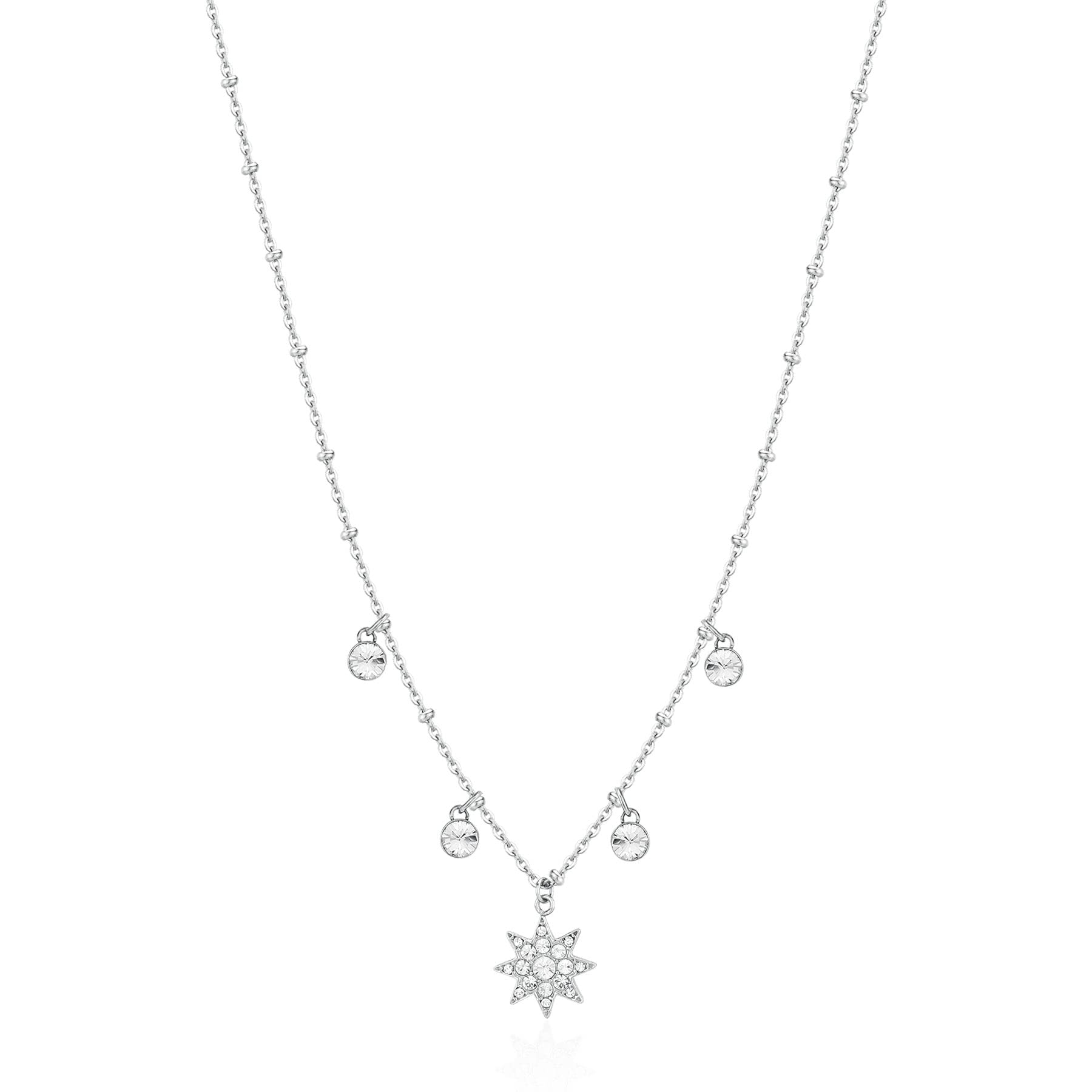 Collar Brosway Para Mujer - Colgante Símbolo Del Mundo, Acero Inoxidable, Colección Chakra
