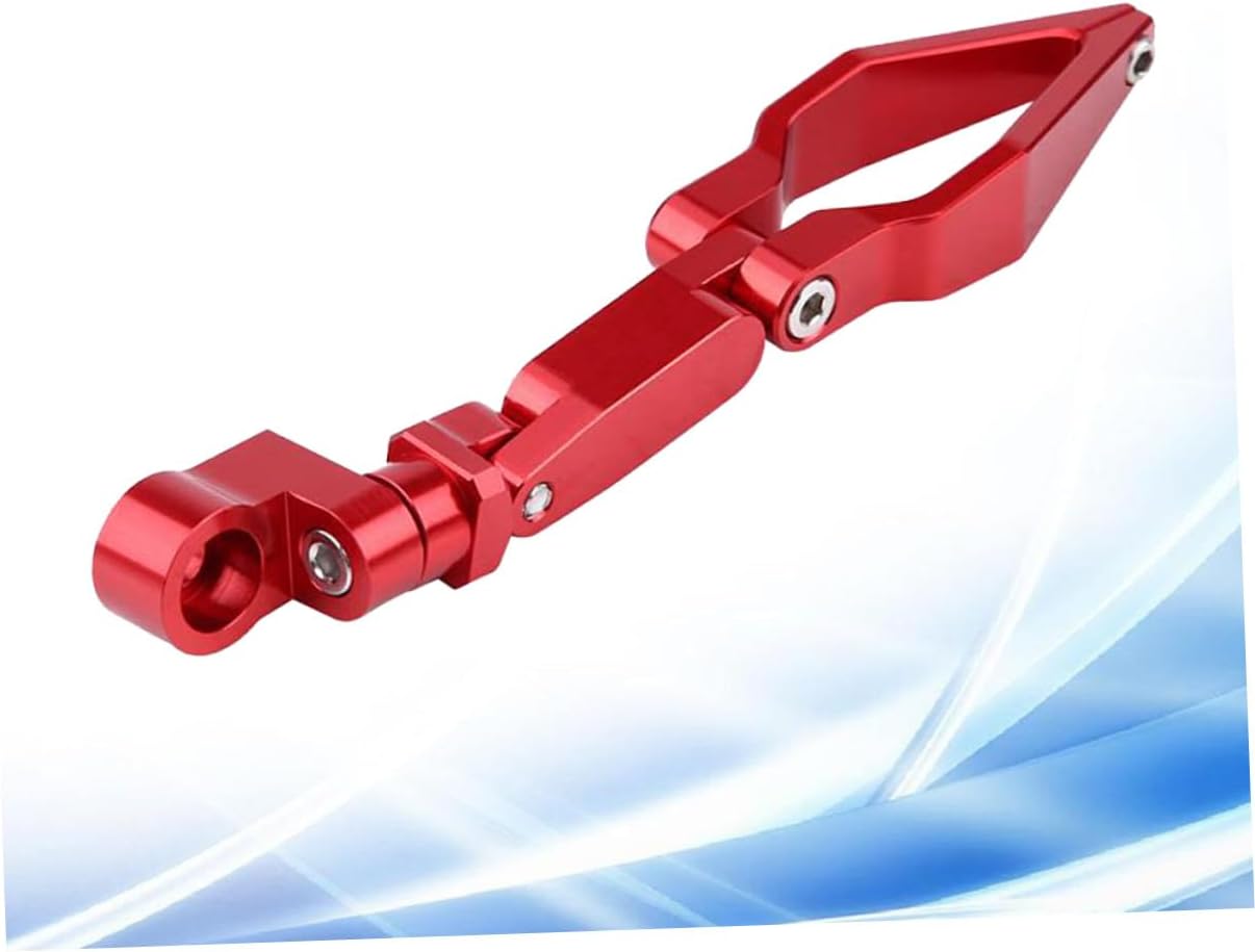 Motorcycle Brake Line Clamp Tool Foldable Fixing Clip for Repair Design Essential for Brake and Heater Hoses Red