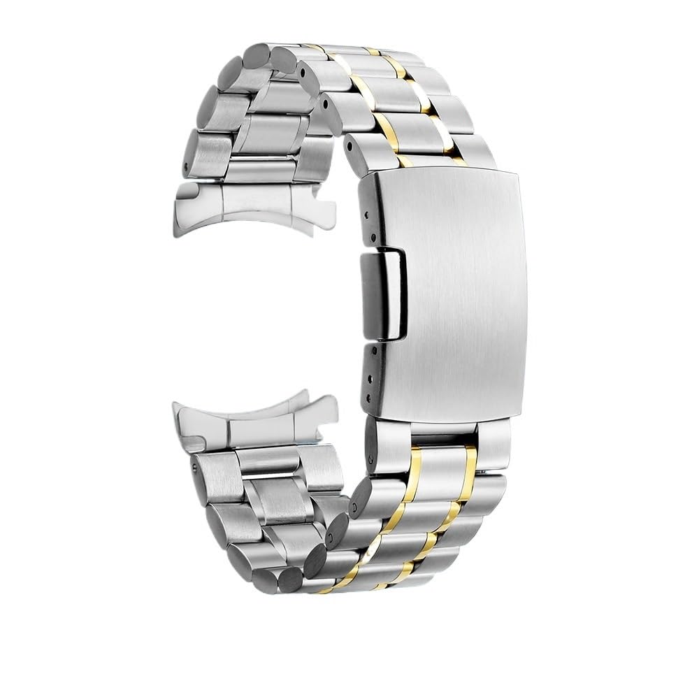 Bracelet de montre en acier inoxydable sécurisé contre les chutes de montre
