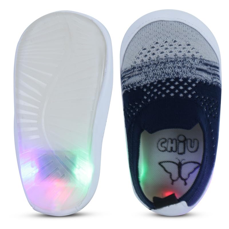 CHIU Kids LED Sport Shoes with Chu Chu Music Sound and Multi Colour for Baby Girls and Boys 6 51UdqrUe3AL