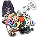 12 Pack Dog Chew Toys Rope Pet Toy with ball For Small to Medium Dogs