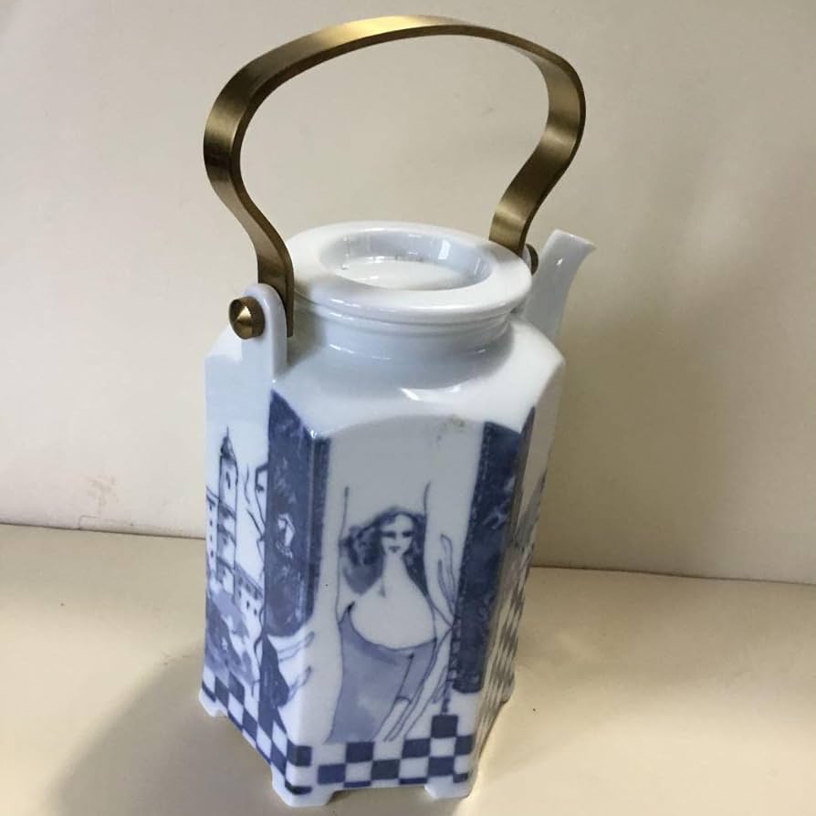 Amazon.co.jp: 松任谷國子作(白磁ポット) : ホーム＆キッチン