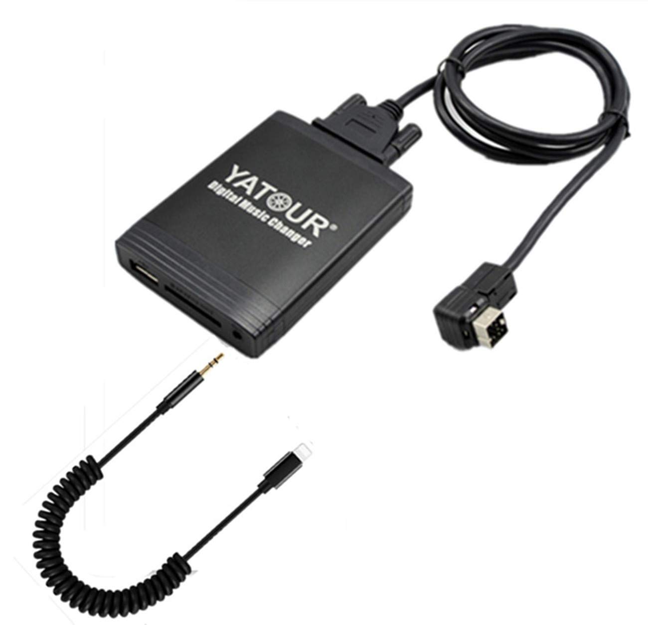 HongruiboSuzuki Stereo AUX Adapter, Digital Car Input with SD Card, MP3, 3.5mm AUX in, Music Player for Suzuki 1998-2001