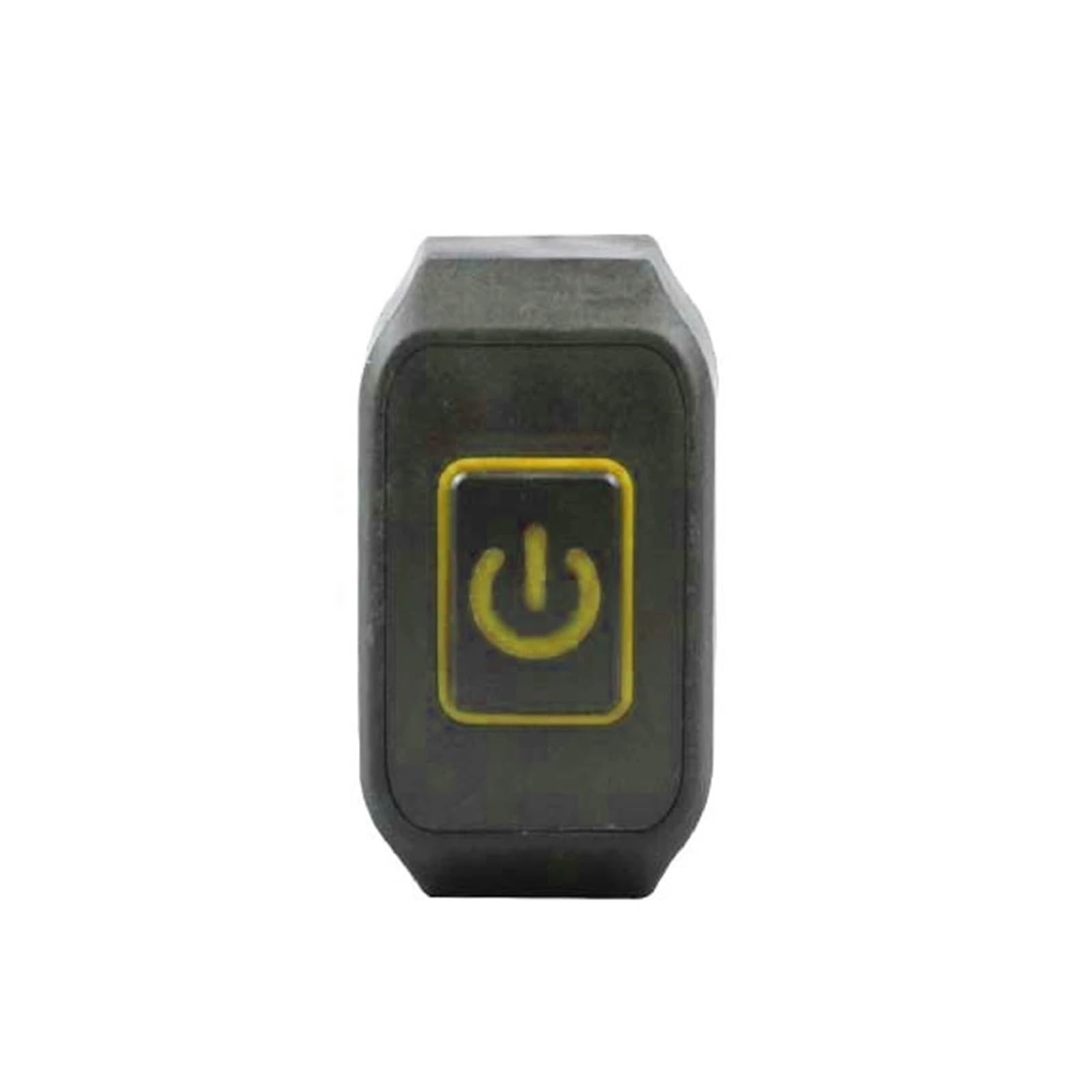 Bouton de commutation moto guidon commande phare klaxon LED jaune - 8