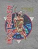 Rockoff Trade Men's Iron Maiden Somewhere in Time T-Shirt, Grey, Medium #2
