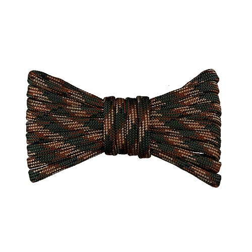 550 Paracord Boot Laces - 72 Inch Length, Mountain Camo, 72" - Image 2