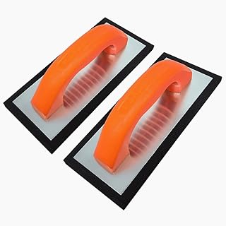 2 Pieces 4” x 9” Rubber Foam Grout Float for Tile - Non Stick Closed Cel...