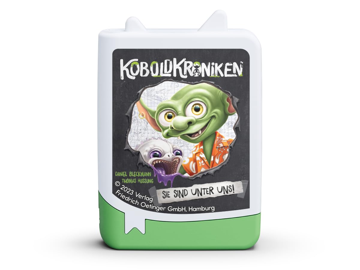tonies Figurka do słuchania Toniebox, Book, KoboldKroniken - 1. Jesteś pod nami!, słuchowisko dla dzieci od 9 lat, czas odtwarzania ok. 242 minuty