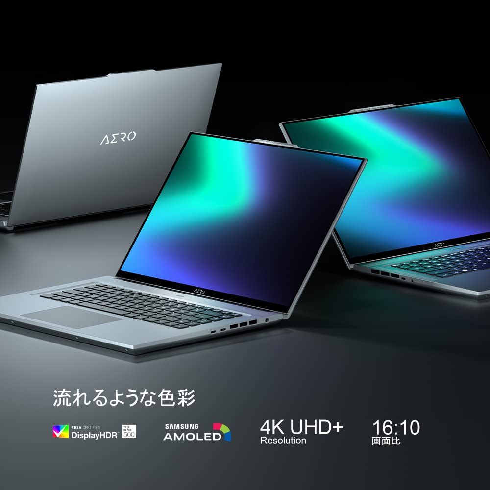 Amazon.co.jp: 【最新 i7-12700H 搭載】GIGABYTE AERO 16 4K UHD有機EL 