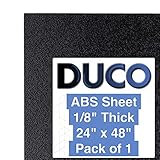 Duco ABS Plastic Sheet 1/8