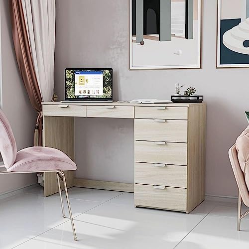 Escrivaninha Penteadeira 120cm 7 Gavetas Columbus Legno Salinas