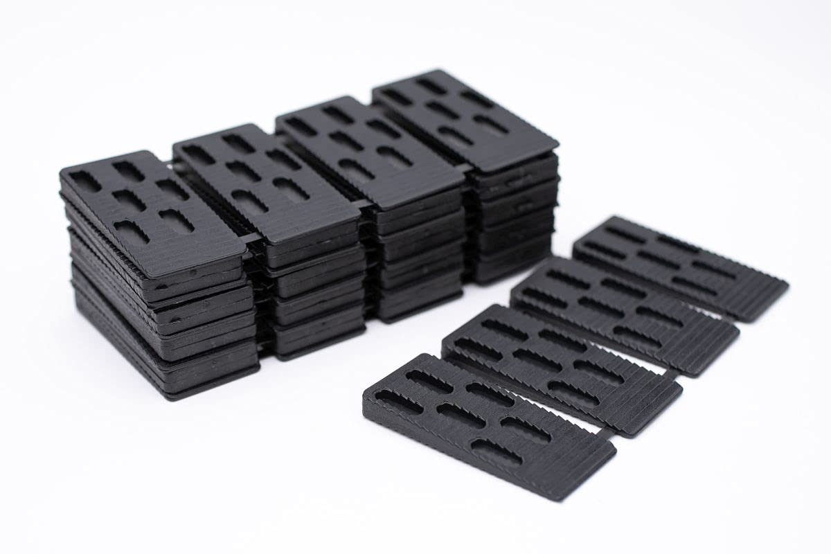Kit Da 2 Blocchi Per Pavimenti In Vinile E Laminato – 3 Bordi Integrati Per Posa Precisa, In PP Resistente