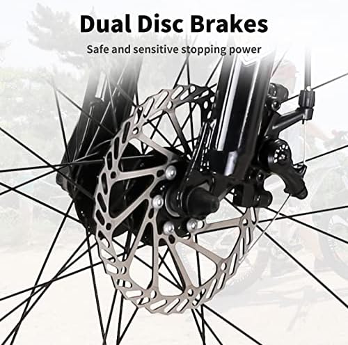 Eurobike YH-X9 Mountain Bike for Mens, 29 Inch Aluminum Frame Mountain bikes, 21 Speed, Dual Disc Brakes, Front Suspension, 29er Mens Bicycle Adults