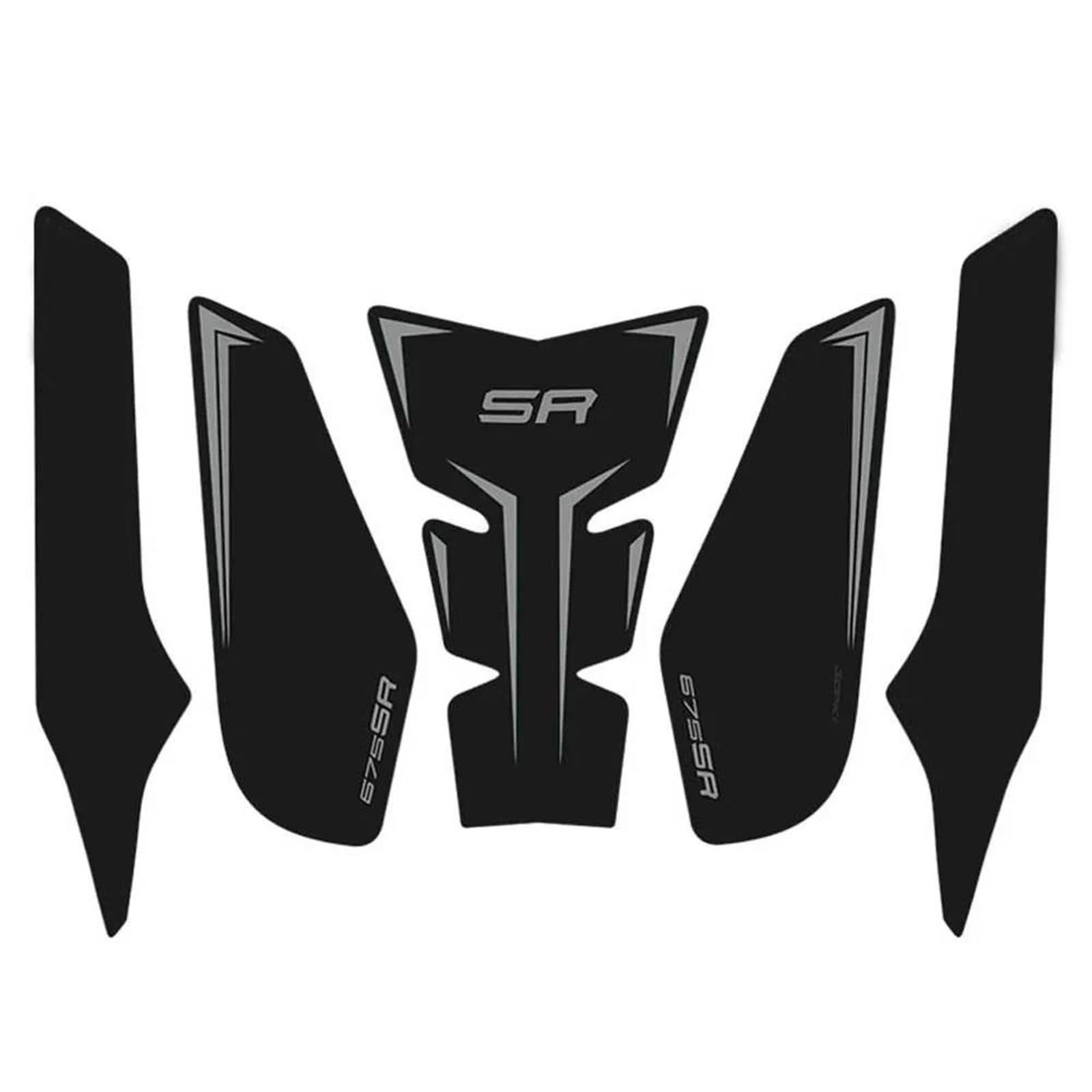 Kit Pegatinas Esmeriladas diseño espina pescado CFMOTO 7
