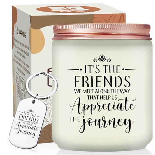 Volufia Best Friend Birthday Gifts for Women - Best Friend Candles with Sayings - Christmas,...