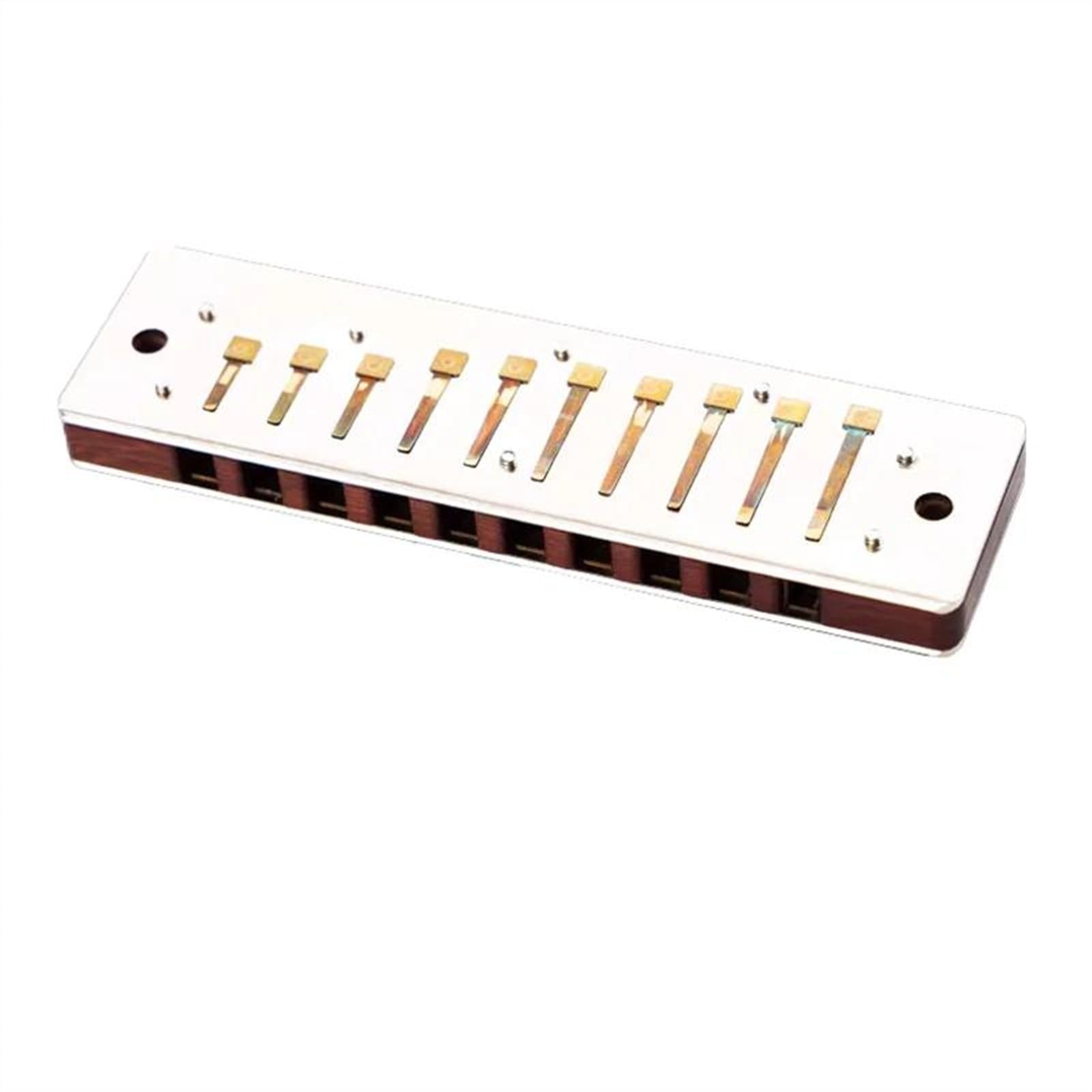 Diatoniczna harmonijka ustna 10 otworów Blues Harp Professional Armonica Instrumentos Instrumenty muzyczne(Blk-C)
