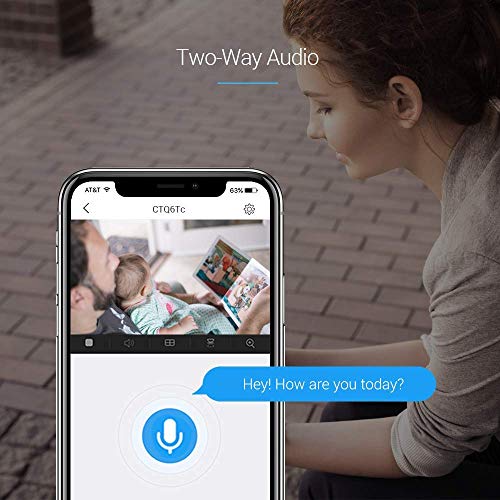 EZVIZ WLAN Überwachungskamera Innen, 355°/50° Schwenkbare WiFi IP Kamera mit Zwei-Wege Audio, Smart Tracking und Privatem Modus… – Ansicht 6