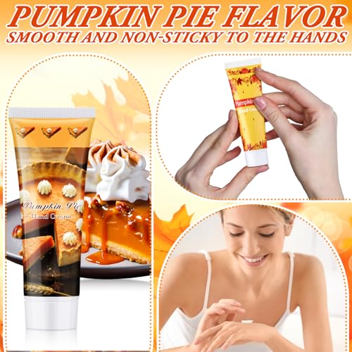 Image of Loopeer 25 Pcs Fall Pumpkin Hand Lotion Bulk Thanksgiving Gifts for Women | Pumpkin Scent Hand Cream Moisturizing Travel Size 30ml Fall Gifts for Women Chapped Hands Thanksgiving Autumn Party Supplies