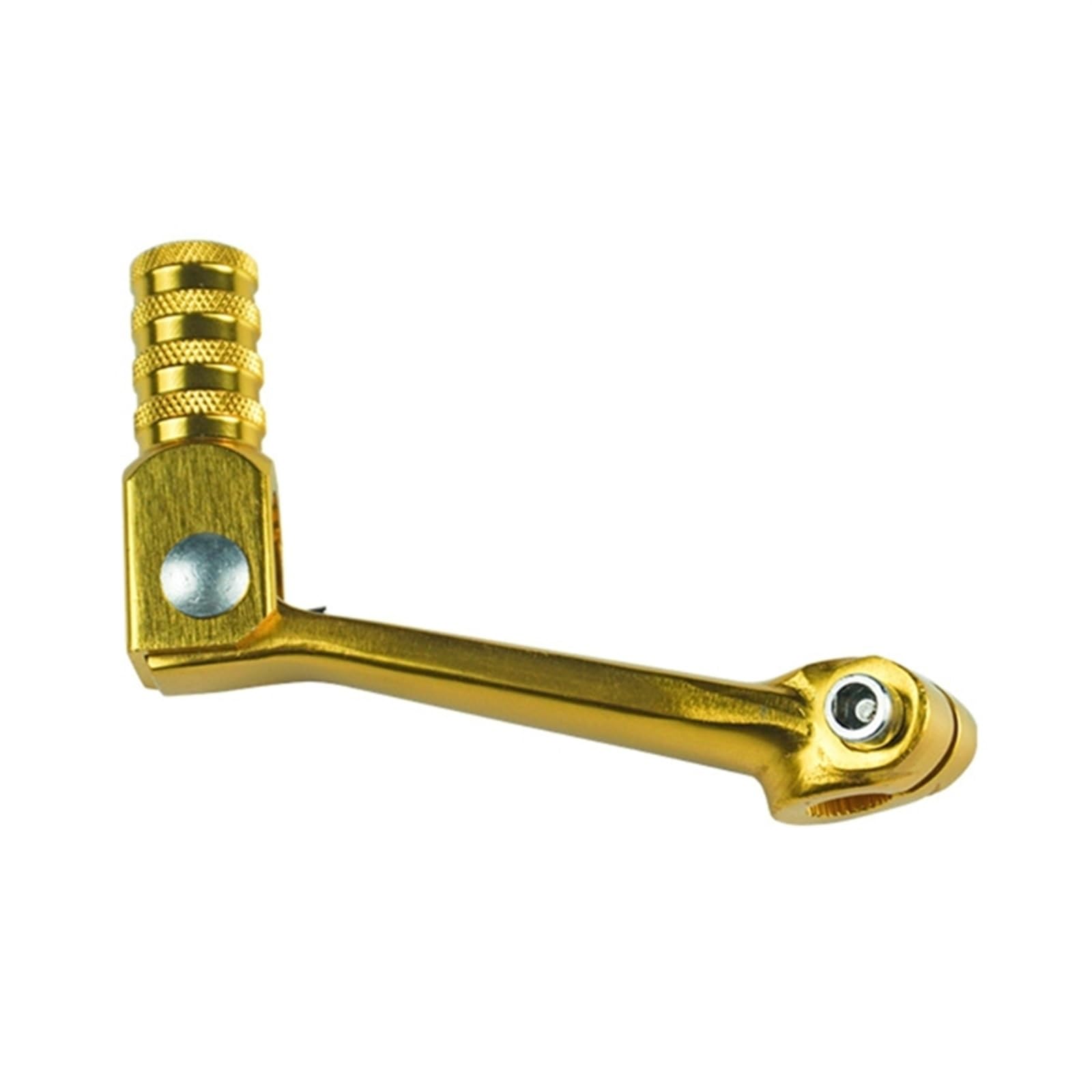 Tpsobru Yellow Motorbike Foot Rest Aluminum Motorcycle Gear Shifts Lever For Dirt Bike Pit Bikes Shifter Pedal Gear Replacement Motorbike Shifter Lever(Yellow)