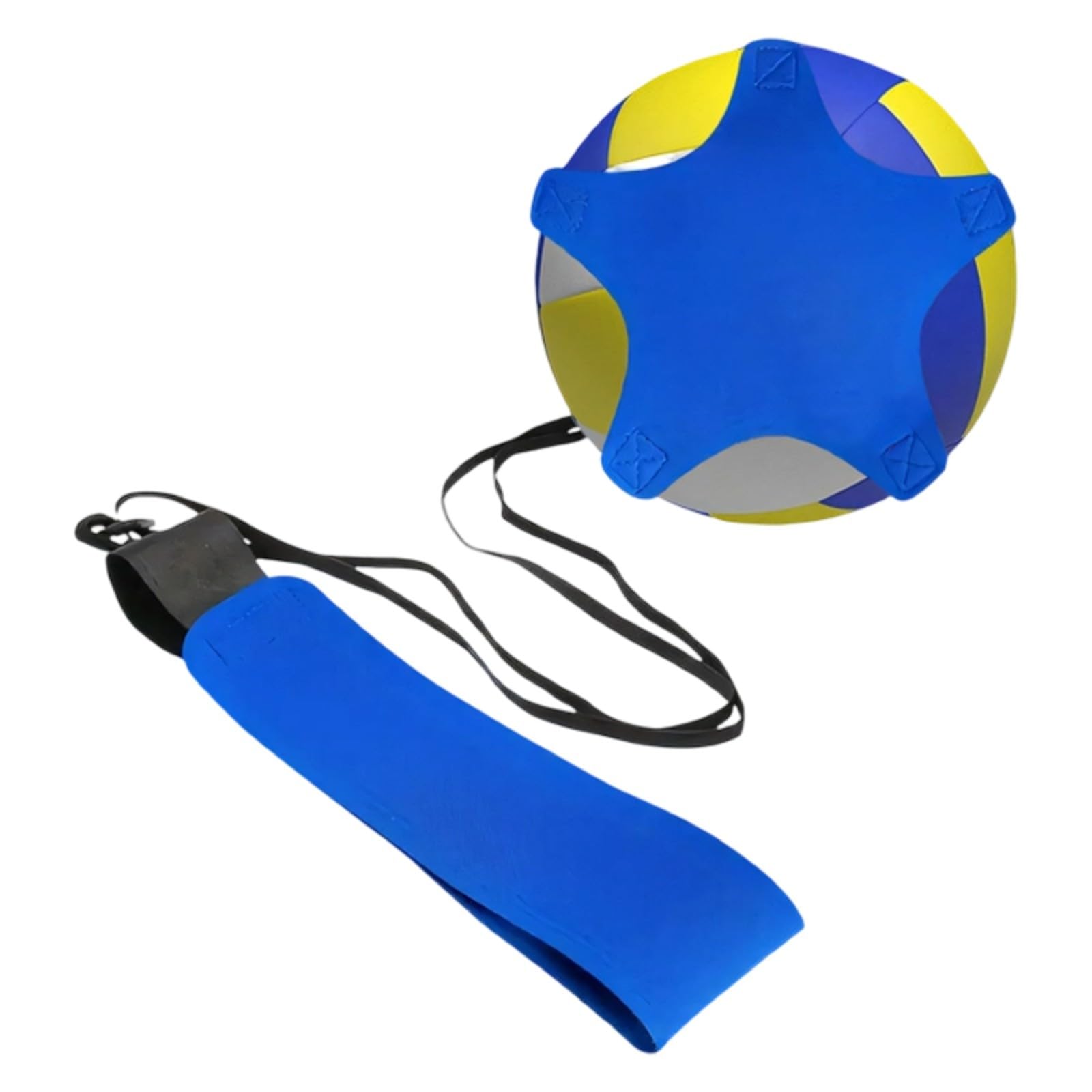 QIAOLIDA Football Dribbling Belt Training Equipment Rebounds Practice Belt for Ball Control And Soccer Skills Improvement