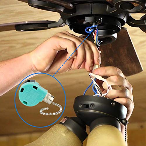 Ceiling Fan Switch 3 Speed 4 Wire Zing Ear Ze 268S6 Pull Chain Switch Control Replacement 3 Speed Control Switch Ceiling Fans, Wall Lamps, Cabinet Light #TOP1