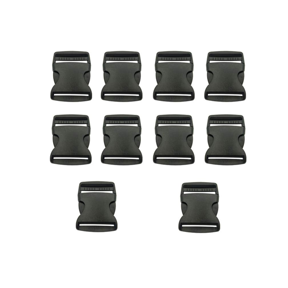 Kit de bucles 10 Yardas Straps + 10 bucles Set 2 pulgadas Width