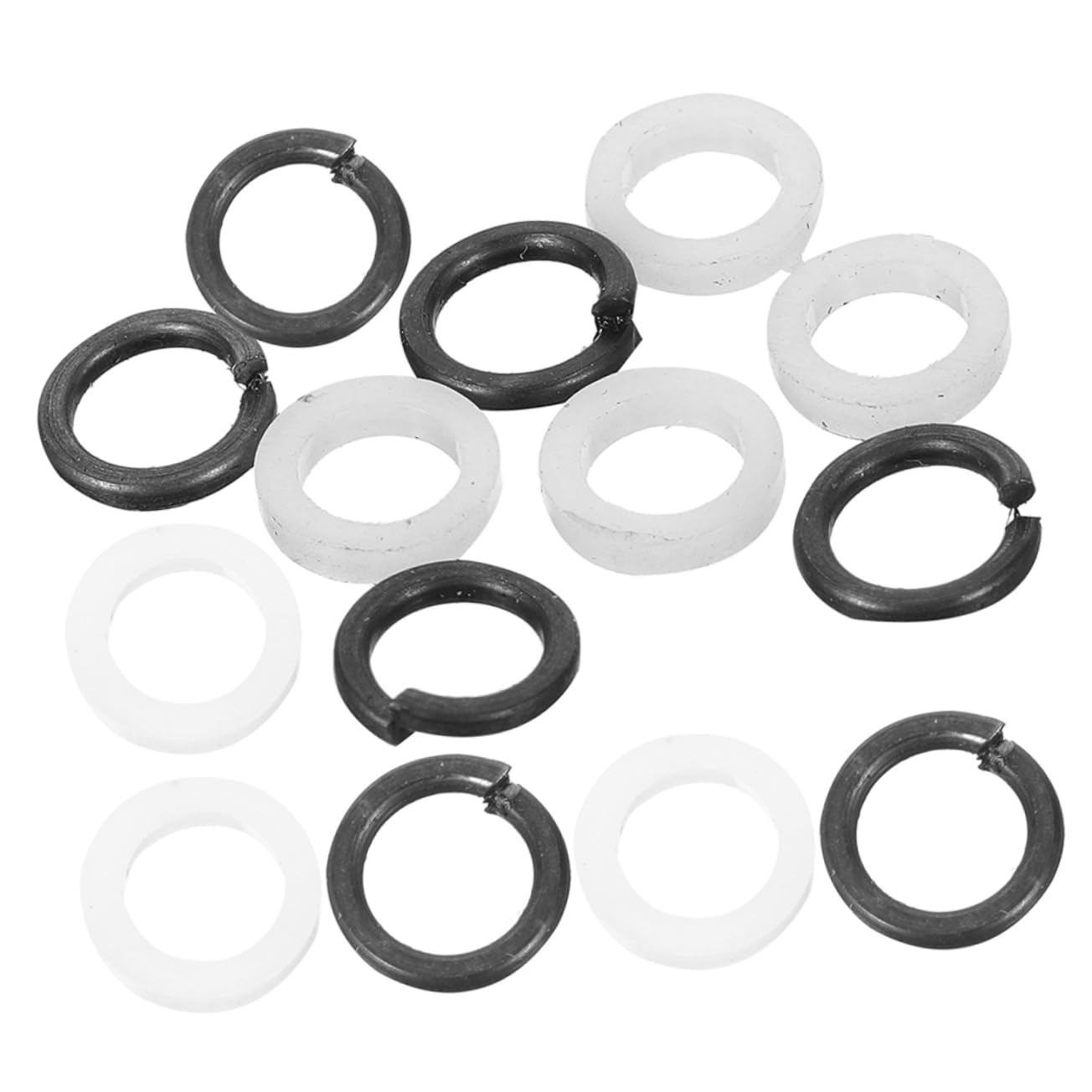 ULDIGI 48Pcs Guitar Strap Lock Non Slip Guitar Safety Pad with Washers Durable Guitar Part Accessories for Secure Strap Installation Various Guitar Models