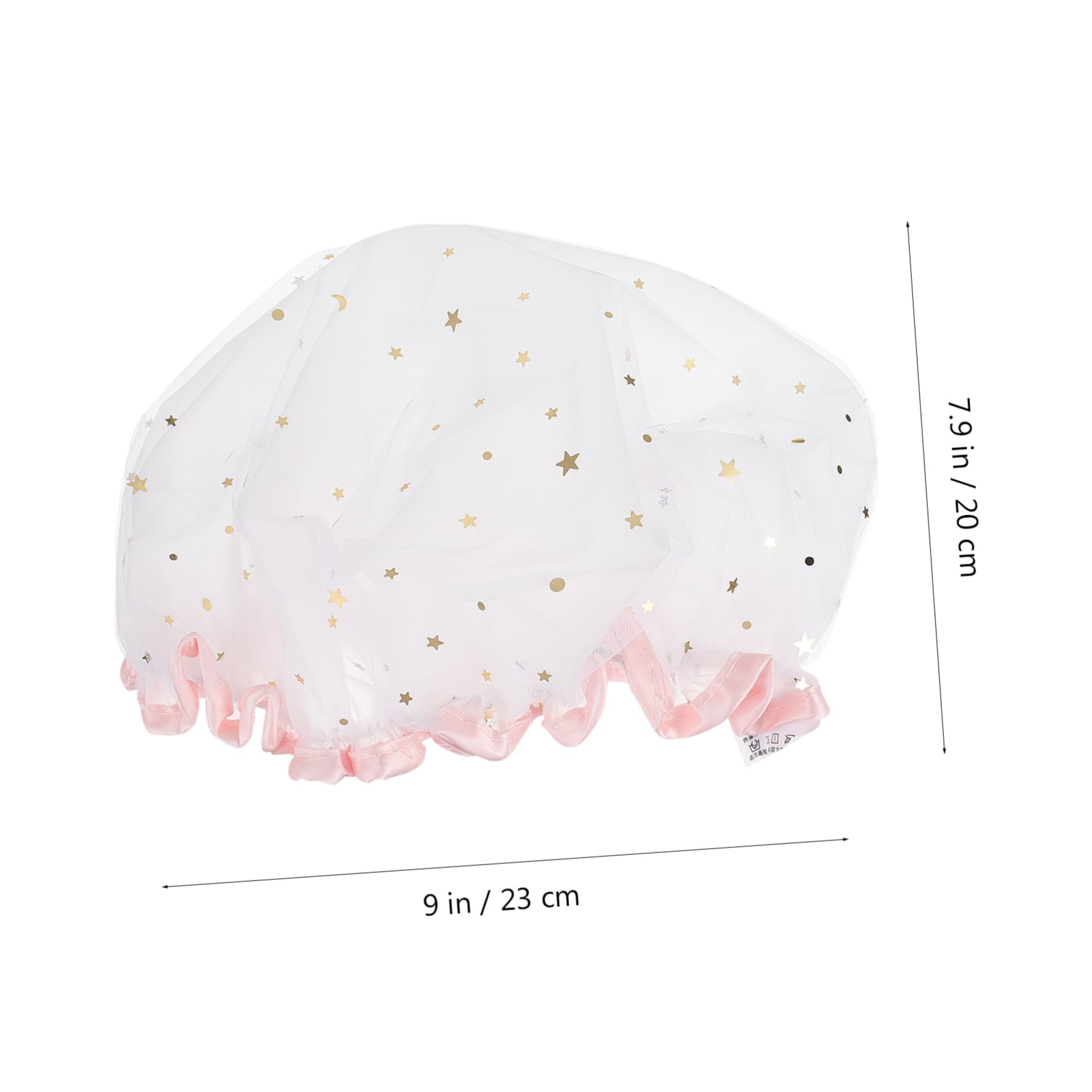 Beaupretty 8piezas Gorro De De Satén Para Baño Gorro De Reutilizable Para Mujeres y