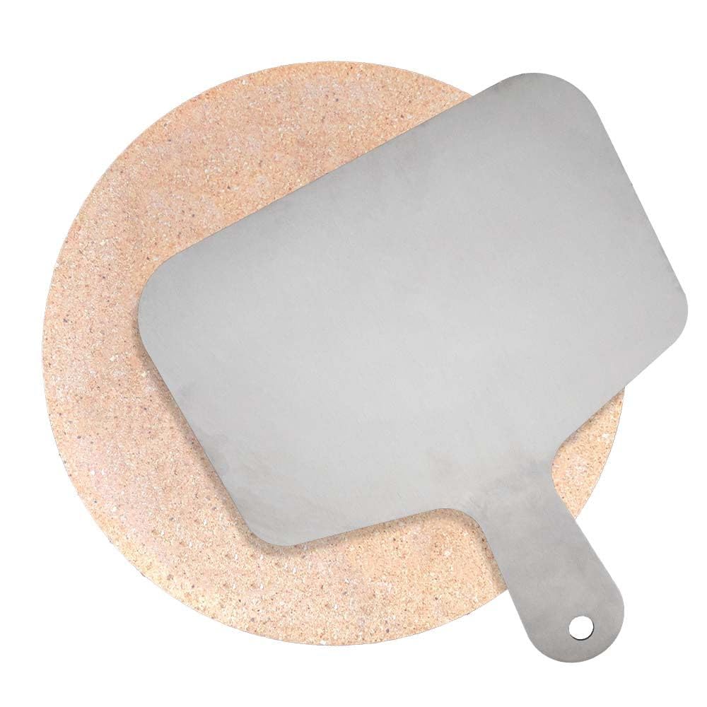 Pizzastein Rund [Ø 29x3 cm] - Passend für Weber Compact Kettle Grill, Grillzubehör - Für leckere Pizza vom Grill - Weber Grill, Zubehör, Ersatzteile