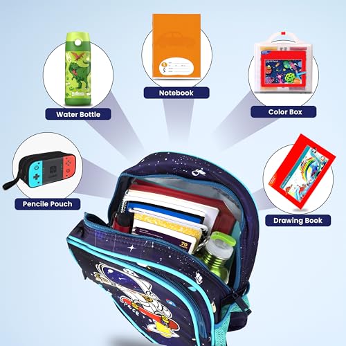 Image of Storite Toddler Bag for Boys & Girls (2-6 Years) 5L | Lightweight Sturdy Kids Backapck Perfect for Preschool & Nursery School