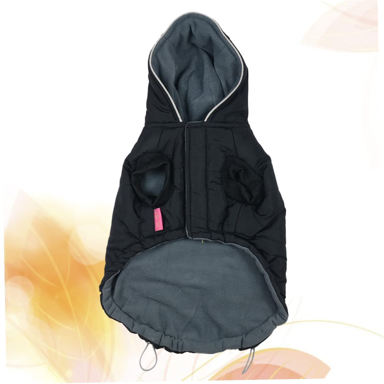 Housoutil 2 Chalecos Cálidos De Algodón para Perros Chaqueta Reflectante Y Acogedora Que Brilla En La Oscuridad para Uso En Exteriores Abrigo para Perros Traje De Nieve Ropa para Mascotas.