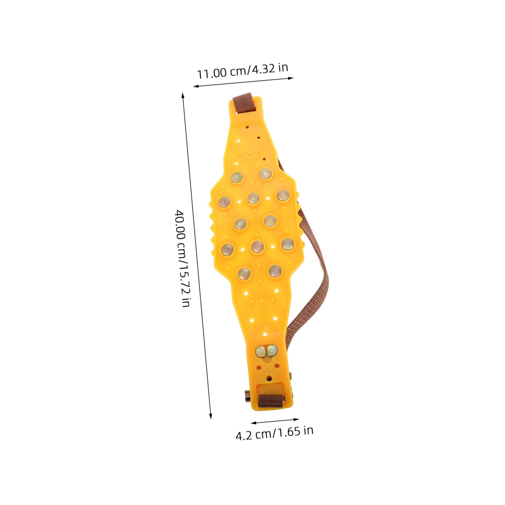 Mikinona Skid Snow Chains for Suvs and Trucks Adjustable Thickened Tire Chains for Winter Driving Optimal Traction and Easy Installation for Safe Travel Icy Roads