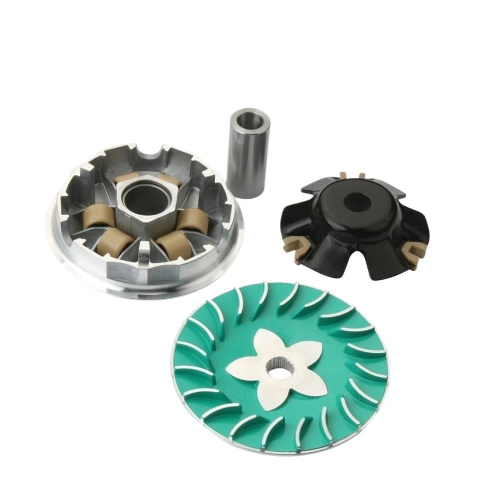 Accesorios Kit de variador de 170 cc/Peso del deslizador: 12,5 g. Compatible con motores GY6 de 4 tiempos de 125 cc, 150 cc, 152QMI y 157QMJ.