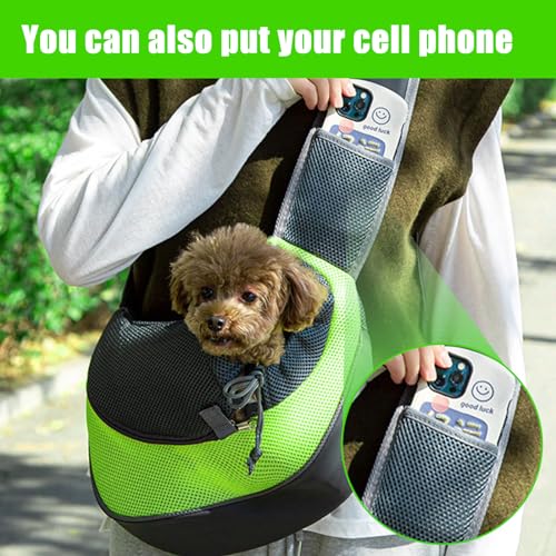 Hundetragetasche Hunderucksack: Tragetasche Hund Einstellbar Hundetragetasche bis 6kg, Hundetasche für kleine Hunde und Katzen Atmungsaktiv Mesh Katzenrucksack für Spaziergang Aktivitäten im Freien