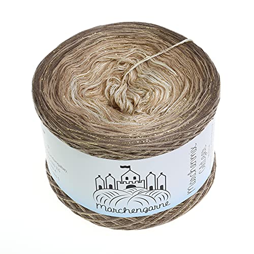 Bobbel Wolle Lilu’s Märchengarne Farbverlaufsgarn Zimtstern 250g