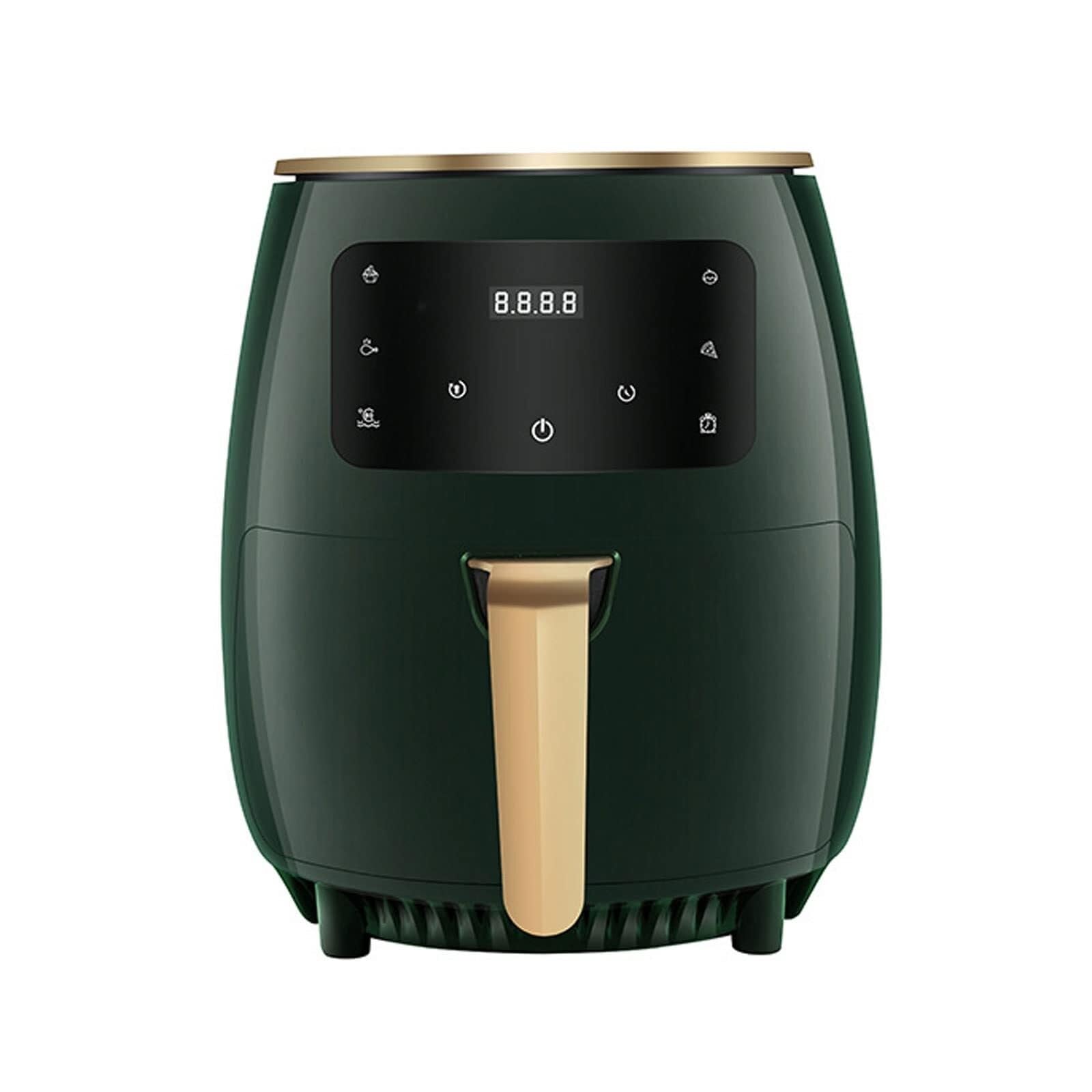 Freidora De Aire, Freidora De Aire Ninja, Horno De Freidora De Aire, Freidora Eléctrica Doméstica Máquina De Papas Fritas, Multifunción De Gran Capacidad 4.5L(Green)