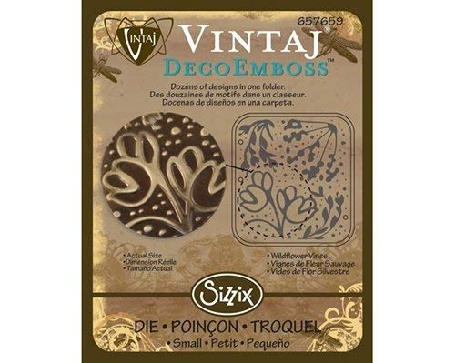 Amazon.com: Sizzix DecoEmboss Die - Wildflower Vines by Vintaj