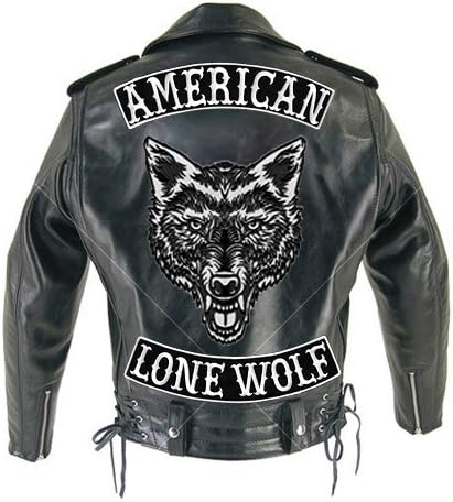 Miniatura 3 de VEGASBEE Parche bordado americano para planchar para chaqueta de motociclista, chaleco de motociclista, top rocker, 12 pulgadas, tamaño original de