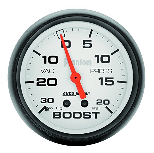 Image of Auto Meter 5801 Phantom Mechanical Boost /Vacuum Gauge,2.625 in.