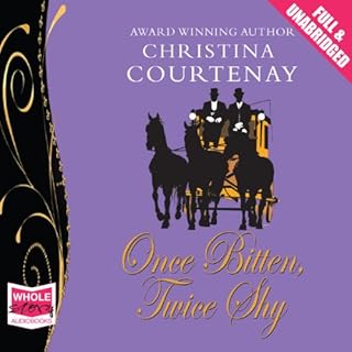 Once Bitten Twice Shy Audiolibro Por Christina Courtenay arte de portada