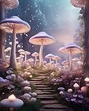 【HD Painting Canvas】5D Diamond Painting Canvas est une toile imprimée en haute définition,chaque diamant est de taille uniforme, avec des bords et des coins clairs, un fort effet tridimensionnel