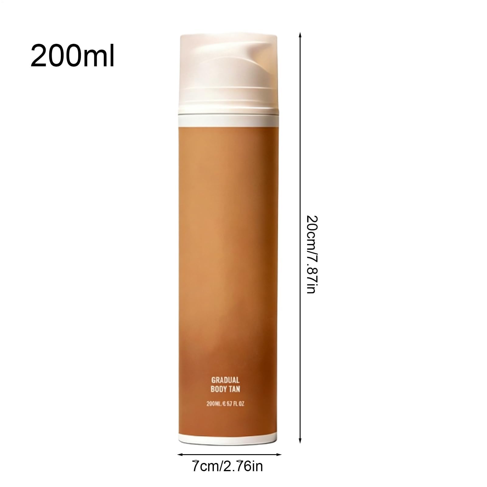 Lotion autobronzante - 200 ml - Soin corporel hydratant, nourrissant et progressif, naturel, non gras