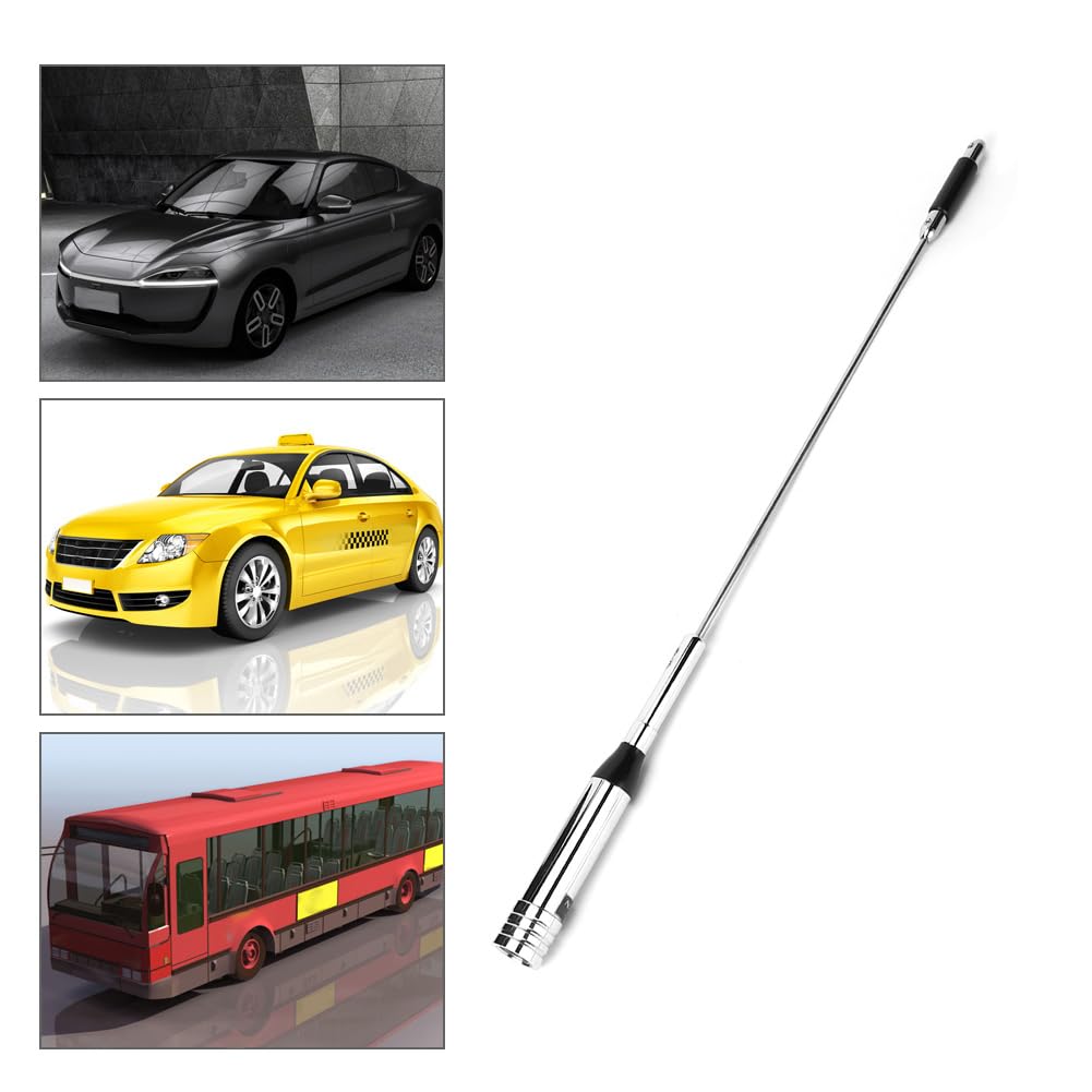 Antena Torvex de Doble Banda, NL-770R UHF PL259, látigo aéreo de Radio móvil Macho para comunicación bidireccional de vehículos Walkie Talkie