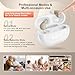 Hearing Aids, Invisible Rechargeable Digital Hearing Aids for Seniors with 16-Channel Sound Processing Noise Cancelling OTC Auto-On/Off (Beige)